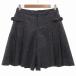 k Miki .k Kumikyoku KUMIKYOKU A 20 ANS прекрасный товар юбка-брюки шорты твид 2 темно-синий темно-синий /UO #GY39 женский 