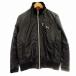  Puma PUMA нейлон с хлопком жакет P4B7909 блузон M чёрный черный /*G #MT мужской 