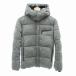  azur bai Moussy AZUL by moussy с хлопком жакет блузон средний длина Zip выше с высоким воротником капот XS серый /JS мужской 