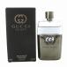 Gucci GUCCI Guilty бассейн Homme o-doto трещина 90ml духи аромат осталось количество 8 сломан с коробкой серебряный цвет 