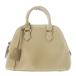  Mira o-wenMila Owen 22AW широкий плечо сумка "Boston bag" 2way кожа Logo очарование бежевый 09WGB224531 /AO6 #GY12