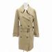  Talbots TALBOTS тренчкот подкладка есть двойной кнопка ремень длинный длина L бежевый /HO женский 