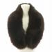  не использовался товар SaGa лиса SAGA FOX мех пелерина мех лиса muffler чай Brown /MW #GY99 женский 