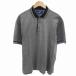  Dunhill dunhill Golf рубашка-поло короткий рукав вышивка L серый чёрный черный /OU мужской 