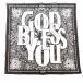 MFC STORE EXAMPLE прекрасный товар GOD BLESS YOU BANDANA van da Nascar fpeiz Lee рисунок F чёрный черный белый белый /UO мужской женский 