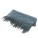  Lanvin LANVIN COLLECTION muffler бахрома Logo вышивка серый /AO1 мужской женский 