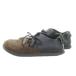  Birkenstock BIRKENSTOCKmontana гонки выше обувь кожа bai цвет 38 24.5cm чёрный черный чай Brown женский 