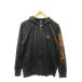  Champion CHAMPION ATHLETIC разогрев капот рубашка джерси Zip Parker длинный рукав общий рисунок Jaguar do Logo вышивка спорт L чёрный 