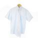  Brooks Brothers BROOKS BROTHERS рубашка Y рубашка кнопка down короткий рукав хлопок одноцветный 15 синий голубой /AO8 #GY99 мужской 