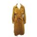  Ungrid UNGRID тренчкот длинный двойной ремень M чай Brown /MN2 #GY99 женский 