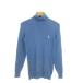  Munsingwear одежда MUNSINGWEAR GrandSlam вязаный свитер Golf шерсть 2 синий b маршрутизатор toru шея длинный рукав ребристый /MN32 #GY99