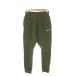  Nike NIKE тренировочный брюки-джоггеры Monkey S зеленый хаки одноцветный Logo вышивка ребра кромка /CK30 #GY99 мужской 