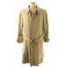  Aquascutum AQUASCUTUM Aqua 5 пальто с отложным воротником подкладка проверка Vintage хлопок бежевый /NR #GY35 мужской 