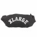  XLarge X-LARGE сумка-пояс сумка "body" чёрный черный Logo принт молния открытие и закрытие /NU #GY99 мужской 