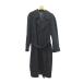  Nina Ricci NINA RICCI тренчкот длинный длина M темно-синий темно-синий одноцветный длинный рукав ремень имеется /MD #GY99 мужской 