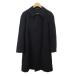  Lanvin LANVIN пальто с отложным воротником внешний шерсть длинный в клетку соотношение крыло кнопка R48 M-L темно-синий темно-синий /XZ #GY50 мужской 