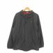  Nike NIKE DRI-FIT жакет спортивная одежда M чёрный черный длинный рукав одноцветный с капюшоном . Zip выше S21002SNI 184202 /AO8 #GY50