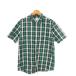  The North Face THE NORTH FACE рубашка L зеленый зеленый в клетку короткий рукав NR21613 /MN26 #GY50 мужской 