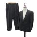  Durban формальный костюм tailored jacket средний длина одиночный кнопка общий подкладка слаксы брюки длинный длина серый #GY99 мужской 