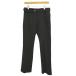  Zara ZARA брюки 36 чёрный черный ремень имеется одноцветный полный length /NP #GY99 женский 