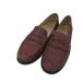  Cole Haan COLE HAAN монета Loafer туфли без застежки type вдавлено . кожа натуральная кожа 8 красный красный /SM28 #GY99 женский 