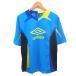  Umbro UMBRO футбол одежда футболка cut and sewn Logo принт V шея la gran рукав короткий рукав XO голубой синий /TT