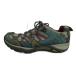 mereruMERRELL CHAMELEON походная обувь спортивные туфли сетка кожа водонепроницаемый GORE-TEX low cut US7 24cm серый синий J16324