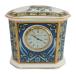  Wedgwood WEDGWOOD утиль голубой Elephant стол часы настольные часы кварц аналог 2 стрелки общий рисунок синий голубой Gold цвет 