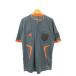  Adidas adidas Clima365 рефери рубашка судья одежда футбол XO серый orange половина Zip короткий рукав Logo принт /MN29 #GY99