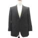  Durban DURBAN костюм tailored jacket 96AB5 чёрный черный полоса рисунок одиночный кнопка средний длина /YS33 #GY99 мужской 