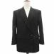  Durban DURBAN костюм tailored jacket 96AB5 чёрный черный двойной breast общий подкладка средний длина /YS45 #GY99 мужской 