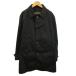  Be mingbai Beams B:MING LIFE STORE by BEAMS пальто с отложным воротником M чёрный черный одноцветный постоянный цвет длинный рукав /NP #GY74