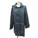  world party w.p.c FLOLET плащ непромокаемая одежда длинный рукав водоотталкивающий f- Delon g маленький цветочный принт общий рисунок F темно-синий темно-синий /XZ #GY12