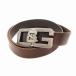  Dolce &amp; Gabbana Dolce&Gabbana DOLCE&amp;GABBANA ремень Logo кожа чай Brown /AE мужской 