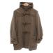  Comme Ca Ism COMME CA ISM полупальто "даффл коут" S кривошип кнопка средний половина длина шерсть бежевый /AE мужской 