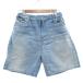  Edwin EDWIN Denim шорты половина легкий стрейч хлопок S свет индиго голубой /GV мужской 