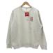  не использовался товар Uniqlo UNIQLO с биркой 25SS Keith *he кольцо X Coca * Cola спортивная фуфайка M белый белый /MG мужской 