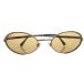  Moschino MOSCHINO солнцезащитные очки I одежда очки овальный metal рама 53*19 135 M3163-S Gold цвет /FF мужской женский 