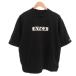  Roo kaRVCA OE BOX CREW спортивная фуфайка футболка Logo вышивка короткий рукав S чёрный черный BB041-005 /JS мужской 