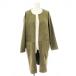 B&amp;Y United Arrows BEAUTY&amp;YOUTH красота &amp; Youth no color пальто длинный тонкий хаки 16272260328 /MM женский 