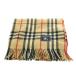  Burberry zBurberrys покрывало бахрома шерсть в клетку 80cm×130cm бежевый чёрный черный красный красный /MI прочее 