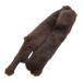  No-brand пелерина мех muffler мех лисы чай Brown /GV #GY06 женский 