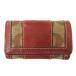  Coach COACH чехол для ключей Brown signature type вдавлено . Logo складной /TQ #GY06 женский 