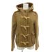 ORIGINAL MARITIME милитари полупальто "даффл коут" шерсть mosa Британия производства 34 чай Brown /JS #GY06 женский 