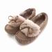  Emu emu Australia AMITY CUFFami tea cuff sheepskin moccasin shoes mouton fur boa US5 Mushroom Brown beige 