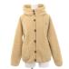  Jim Flex Gymphlex BOA hood jacket blouson boa fleece 14 beige /ES #OS lady's 
