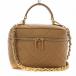 ou Len tiAULENTTI VANITY CHAIN BAG vanity цепь сумка плечо стеганое полотно Gold металлические принадлежности кожа бежевый CL-6727-SA