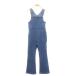  мой одежда my apparel Flared denim overalls комбинезон Denim S синий голубой /AT #OS женский 