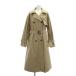  винт ViS 23SS водоотталкивающий * пыльца защита большой размер тренчкот весеннее пальто длинный M бежевый /DF #OS женский 