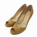  Max Mara MAX MARA высокий каблук туфли-лодочки открытый tu эмаль 37.5 горчица Karashi цвет /FF женский 